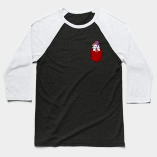 Pocket Unicorn Baseball T-Shirt